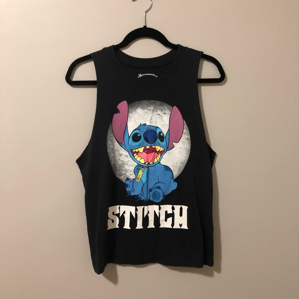 Disney LILO & STITCH graphic muscle tee tank top
